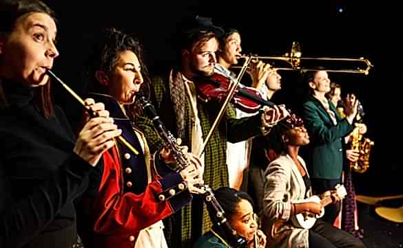 Band with instruments